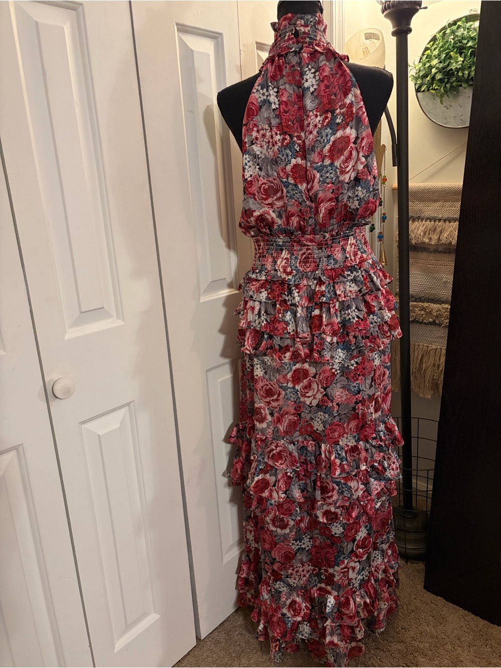 Elliatt Dunmore Dress in Multicolor Floral Long Maxi Gown - Picture 2 of 10